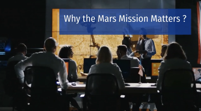 Why the Mars Mission Matters